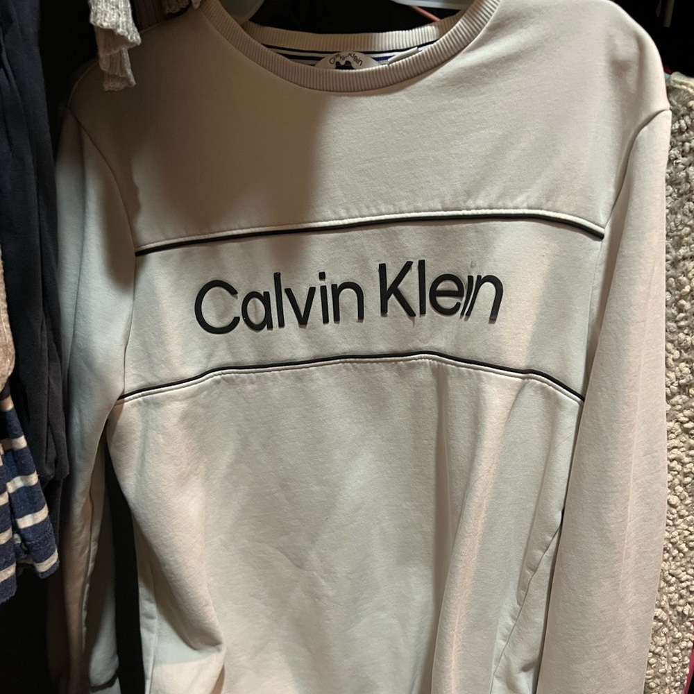 Calvin Klein pull over and sweat pants